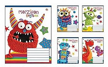 Зошит 12 лін. ЗУ Marzipan funny monsters-16 (8618) Зошит 12 лін. ЗУ Marzipan funny monsters-16 (8618)