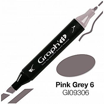 Маркер двухсторонний, Розово-серый 6 (9306), GI09306 Graph`it Маркер двухсторонний, Розово-серый 6 (9306), GI09306 Graph`it