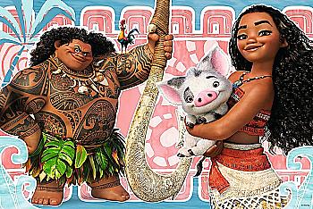 Пазл "100" - Ваяна та друзі. Disney Moana, Trefl, 16298 Пазл "100" - Ваяна та друзі. Disney Moana, Trefl, 16298
