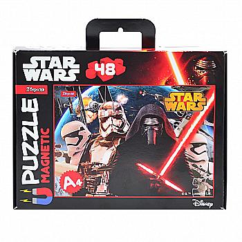Пазл магнитный А4 "Star Wars", 953552