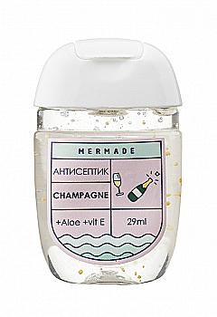 Антисептик для рук "Champagne" 29 мл, MR0006, Mermade Антисептик для рук "Champagne" 29 мл, MR0006, Mermade