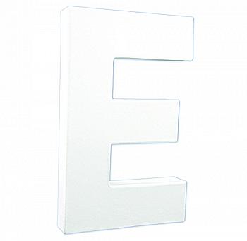 Заготовка из папье-маше Буква "E" 3*13,5*20,5 см, AC704C ТМ "Clairefontaine" Заготовка из папье-маше Буква "E" 3*13,5*20,5 см, AC704C ТМ "Clairefontaine"