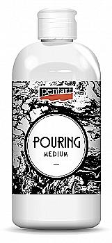 Медіум "Pouring"  на водній основі, для акрилових фарб, 500 мл, Pentart Медіум "Pouring"  на водній основі, для акрилових фарб, 500 мл, Pentart