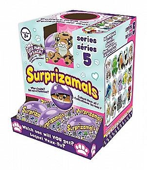 М`яка іграшка-сюрприз в кулі Surprizamals S5, (15 видів в асорт., у дисплеї з "віконцем"), SUR20278W М`яка іграшка-сюрприз в кулі Surprizamals S5, (15 видів в асорт., у дисплеї з "віконцем"), SUR20278W