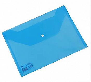 Папка на кнопці А4, напівпрозора Aurora (0,12mm) блакитн. Deli EF10432 (78242) Папка на кнопці А4, напівпрозора Aurora (0,12mm) блакитн. Deli EF10432 (78242)