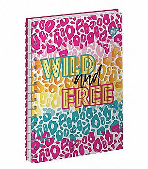 Блокнот А5 64 арк. кл, спіраль "Rainbow" YES 151614