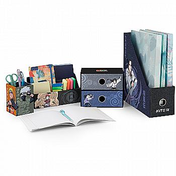 Органайзер настільний, 4 предмети, картон, Naruto, NR23-357 Органайзер настільний, 4 предмети, картон, Naruto, NR23-357