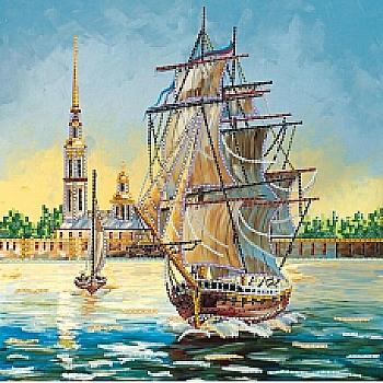 Схема для вишивки бісером "Фрегат", AC-138 Схема для вишивки бісером "Фрегат", AC-138