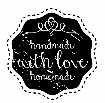Штамп деревянный d=3,5 см "handmade with love homemade", 10004119/WE5006 ТМ "Woodies" Штамп деревянный d=3,5 см "handmade with love homemade", 10004119/WE5006 ТМ "Woodies"