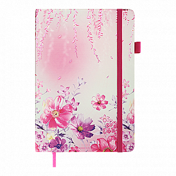 Блокнот деловой Cherie А5 96 л. чистый, обл. искусственная кожа, розовый, BM.295005-10 Блокнот деловой Cherie А5 96 л. чистый, обл. искусственная кожа, розовый, BM.295005-10