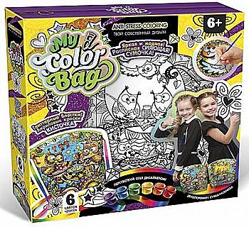 Набор креативного творчества "My Color Bag", сумка-раскраска, укр, мини mCOB-01-01,02,03,04,05 Набор креативного творчества "My Color Bag", сумка-раскраска, укр, мини mCOB-01-01,02,03,04,05