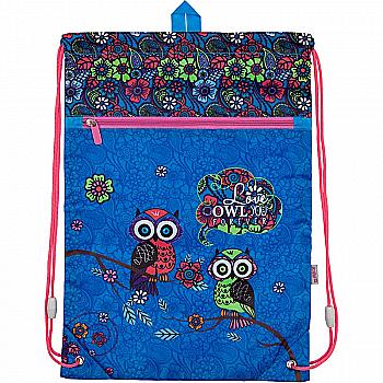 Сумка для взуття з кишенею 601 Pretty owls, K18-601M-1
