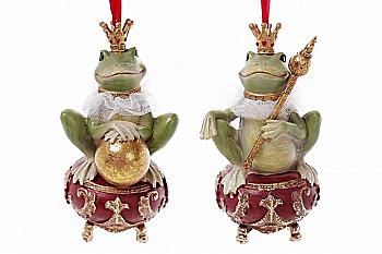 Декор підвісний "Царівна Жаба" 12 см, 838-154 Декор підвісний "Царівна Жаба" 12 см, 838-154