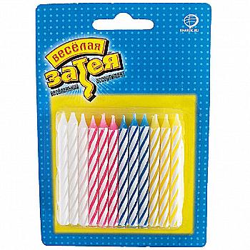 Свічки д/торту асорті 24 од., 1502-1131