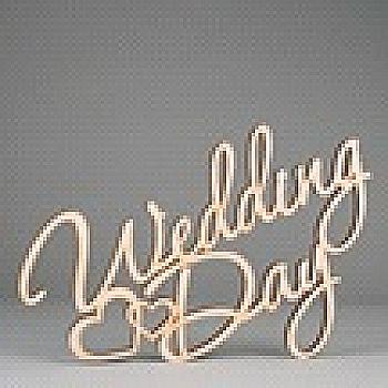 Заготівка дерев`яна Wedding Day, С218
