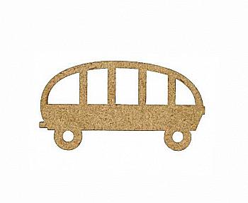Міні-заготовка Автобус 2, МДФ, 1 шт, Rosa Talent (10)