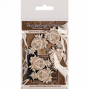 Заготовка дерев`яна для декорування, FLC-182