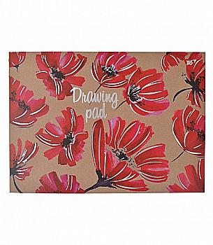 Альбом для малювання А4 30 арк./100 "Watercolour flowers" склейка, Yes (1283) Альбом для малювання А4 30 арк./100 "Watercolour flowers" склейка, Yes (1283)