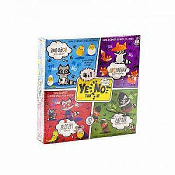 Гра карткова "Yenot ДаНетки" 4 в 1 (рос), YEN-02-01 (10) Гра карткова "Yenot ДаНетки" 4 в 1 (рос), YEN-02-01 (10)