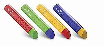 Гумка тригранна у пласт, корпусі, 182334, Faber-Castell Гумка тригранна у пласт, корпусі, 182334, Faber-Castell