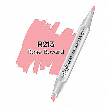 Маркер двухсторонний Rose Buvard - Роза Бувар, R213, 99IDEAS Маркер двухсторонний Rose Buvard - Роза Бувар, R213, 99IDEAS