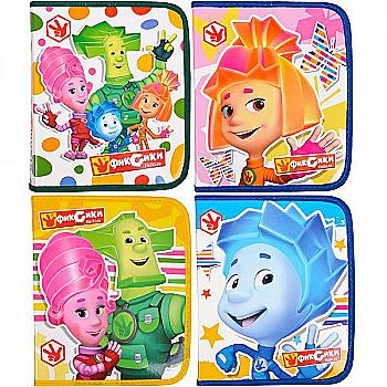 Папка на блискавці В5/мікс /ПП100/04-08(0445)