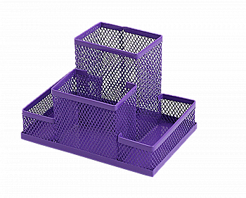 Прилад настільний 150*100*100 мм, метал, фіолетовий ZB.3116-07 Прилад настільний 150*100*100 мм, метал, фіолетовий ZB.3116-07