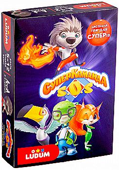 Гра настільна "Суперкоманда SOS" Суперкоманда, LS3046-52 Гра настільна "Суперкоманда SOS" Суперкоманда, LS3046-52