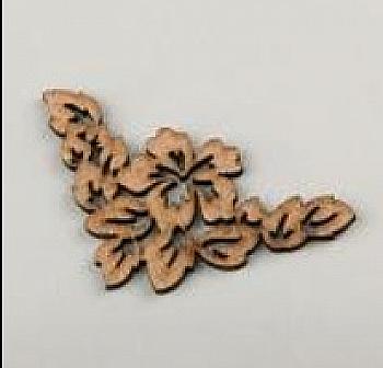Заготівка дерев`яна Куточок Квіти, Ч137 Заготівка дерев`яна Куточок Квіти, Ч137