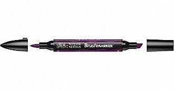 Маркер двосторонній Brushmarker, Сливовий, 0204197 W&N Маркер двосторонній Brushmarker, Сливовий, 0204197 W&N