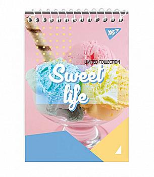Зошит для записів А7 80 кл. YES од.сп. Sweet Life, 681551 Зошит для записів А7 80 кл. YES од.сп. Sweet Life, 681551