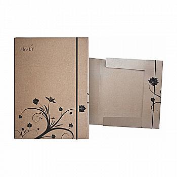 Папка-коробка для живописи на резинке А4, Smiltainis Папка-коробка для живописи на резинке А4, Smiltainis
