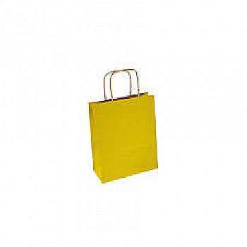 Крафт пакет с ручкой "Ecobag" 180*80*225, 90 г, желтый, Т3102001209 Крафт пакет с ручкой "Ecobag" 180*80*225, 90 г, желтый, Т3102001209