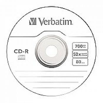 Диск СD-R 700Mb Verbatim 52*80m Verbatim (фасов.) 