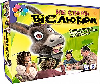 Игра настольная "Не стань ослом", D1802