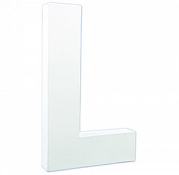 Заготовка из папье-маше Буква "L" 3*12*20,5 см, AC711C ТМ "Clairefontaine" Заготовка из папье-маше Буква "L" 3*12*20,5 см, AC711C ТМ "Clairefontaine"