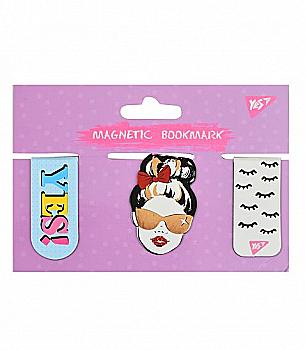Закладки магнітні YES "Fashion", 707003