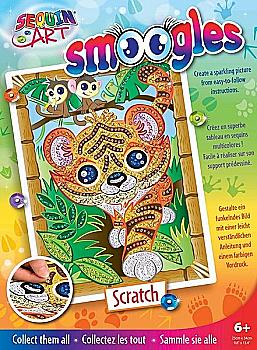 Набор для творчества Sequin Art Smoogles Тигр, SA1815 Набор для творчества Sequin Art Smoogles Тигр, SA1815
