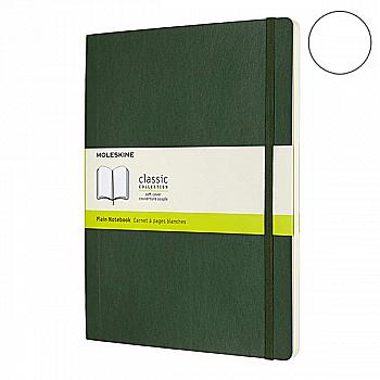 Записник Миртовий Зелений м’який великий нелінован, Moleskine Classic, QP623K15 Записник Миртовий Зелений м’який великий нелінован, Moleskine Classic, QP623K15