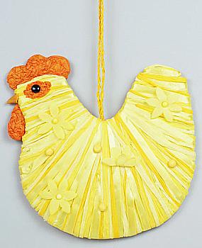 Декор підвісний "Курочка" 26 см, NY27-E11
