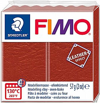 Пластика Leather-effect, Іржа, 57 г, Fimo Пластика Leather-effect, Іржа, 57 г, Fimo