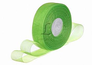 Лента органза 25 мм-46 м (137), 5-25022, зеленый