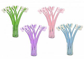 Ручка гелева 0,5 мм "Вишня",  синя, 13428(5080) Ручка гелева 0,5 мм "Вишня",  синя, 13428(5080)