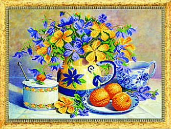 Схема для вышивания бисером СБ-105 33,5*24 см на авторской канве ТМ "Чарівна мить"