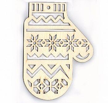 Заготівка дерев`яна Рукавичка прорізна №1, 702376 Заготівка дерев`яна Рукавичка прорізна №1, 702376