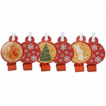 Язычок-гудок с карт. Зимняя Фантазия 6 ед, 1501-4143