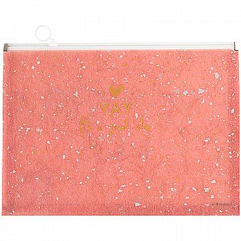 Папка на блискавці А5+, zip-lock, Shade Coral, 1498-14-A