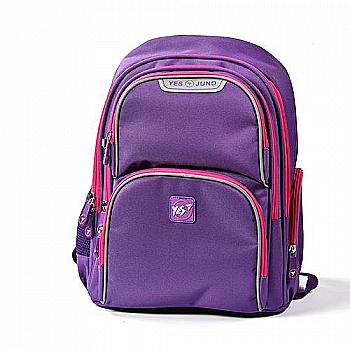 Рюкзак шкільний YES S-30 Juno "Girls style", бузковий, 558443 Рюкзак шкільний YES S-30 Juno "Girls style", бузковий, 558443