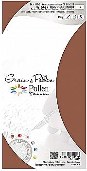 Заготовка д/открыток зернистая Pollen 105*210 мм/210 г, Pottery/Глиняный, 13547C Заготовка д/открыток зернистая Pollen 105*210 мм/210 г, Pottery/Глиняный, 13547C