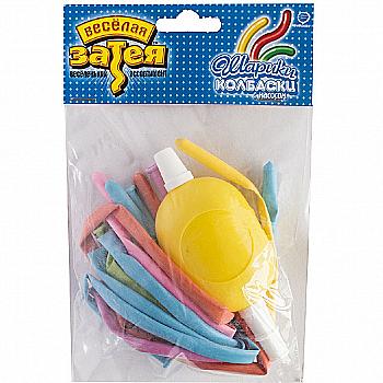 Набір кульок з насосом для модел, 10 од, 1111-0120